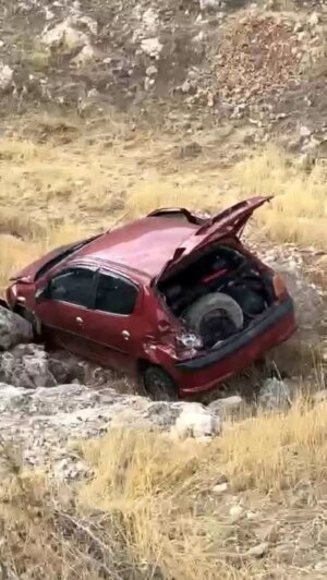 mardinde sarampole devrilen otomobilin surucusu yaralandi 8eaAjYzr.jpg